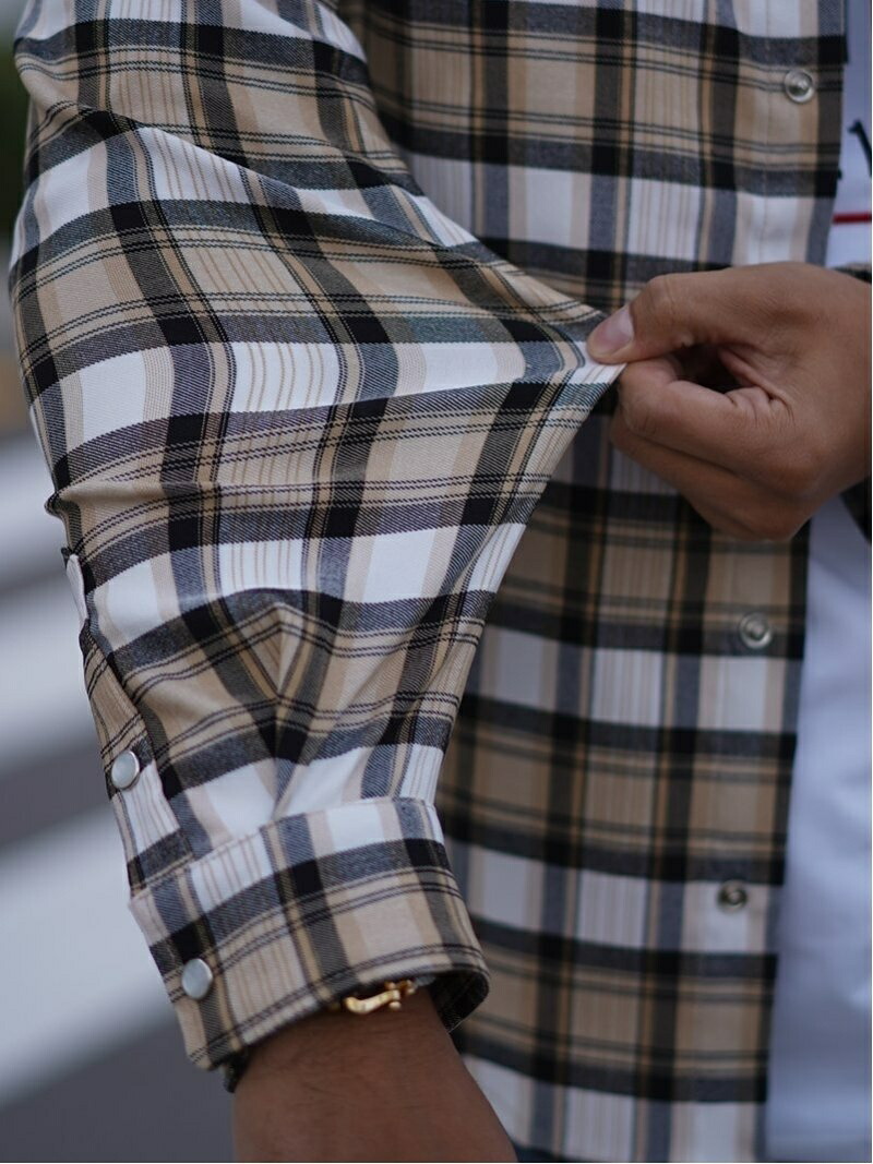 楽天市場】Retro Engine Retro Engine/(M)Gradation Check L/SH