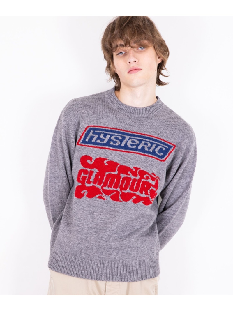 楽天市場】HYSTERIC GLAMOUR HG COMBO編込 セーター ヒステリック