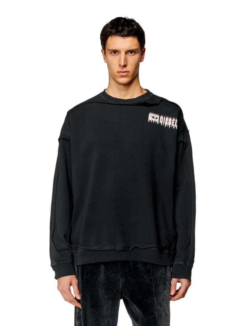 楽天市場】【SALE／40%OFF】DIESEL メンズ スウェット S-BOXT-DBL