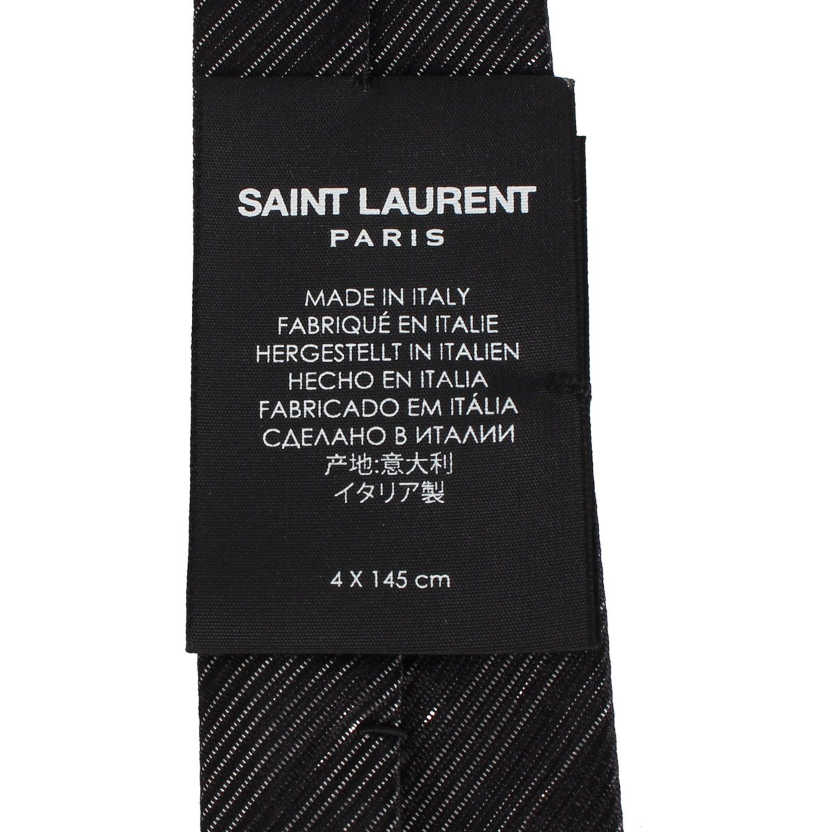 楽天市場】SAINT LAURENT PARIS サンローラン パリ ネクタイ メンズ