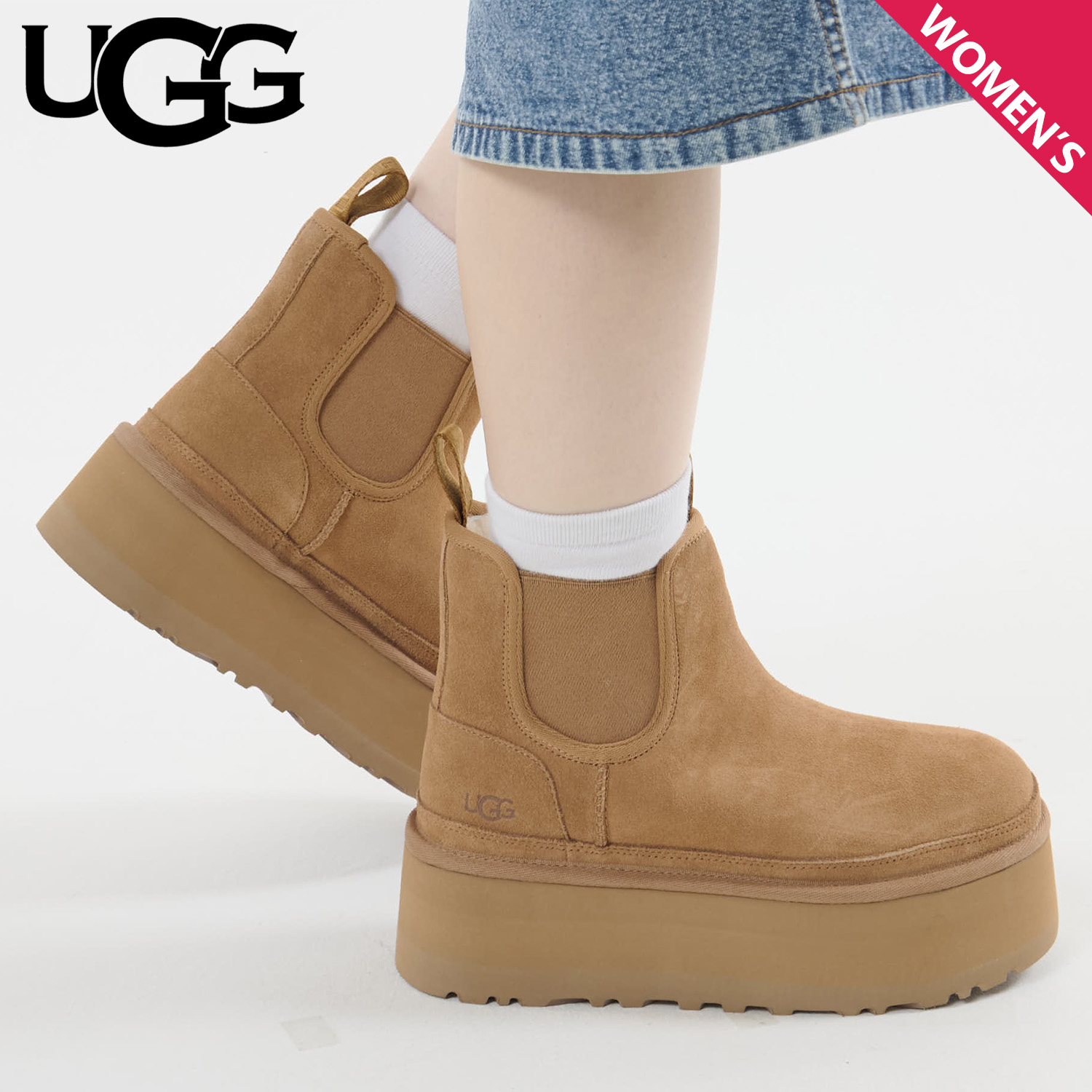 楽天市場】アグ UGG ブーツ ムートンブーツ ウィメンズ ニューメル
