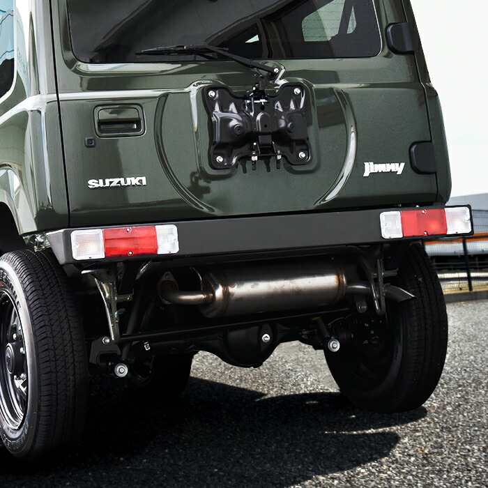楽天市場】ジムニー JB64W JB74W JC74W スチール リアバンパー & 赤白
