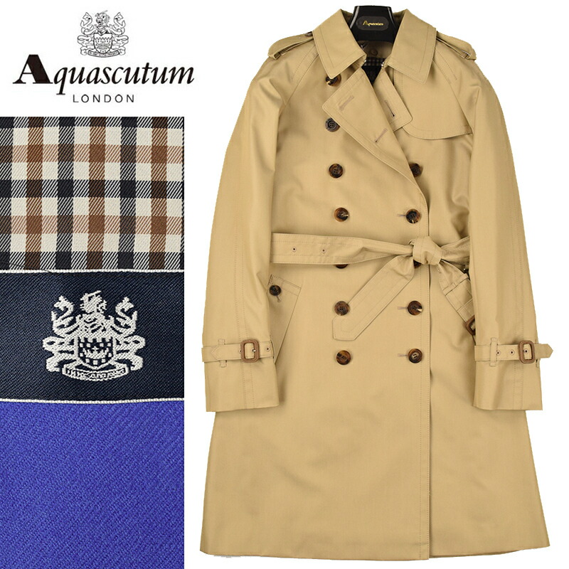 楽天市場】◇Aquascutum アクアスキュータム◇定価132,000円 日本製 取