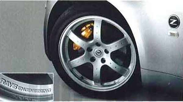 楽天市場】『フェアレディーZ』 純正 Z33 HZ33 レイズ製18インチ鍛造