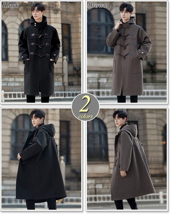 楽天市場】【SALE】ダッフルコート メンズ コート 春 秋 冬 学生