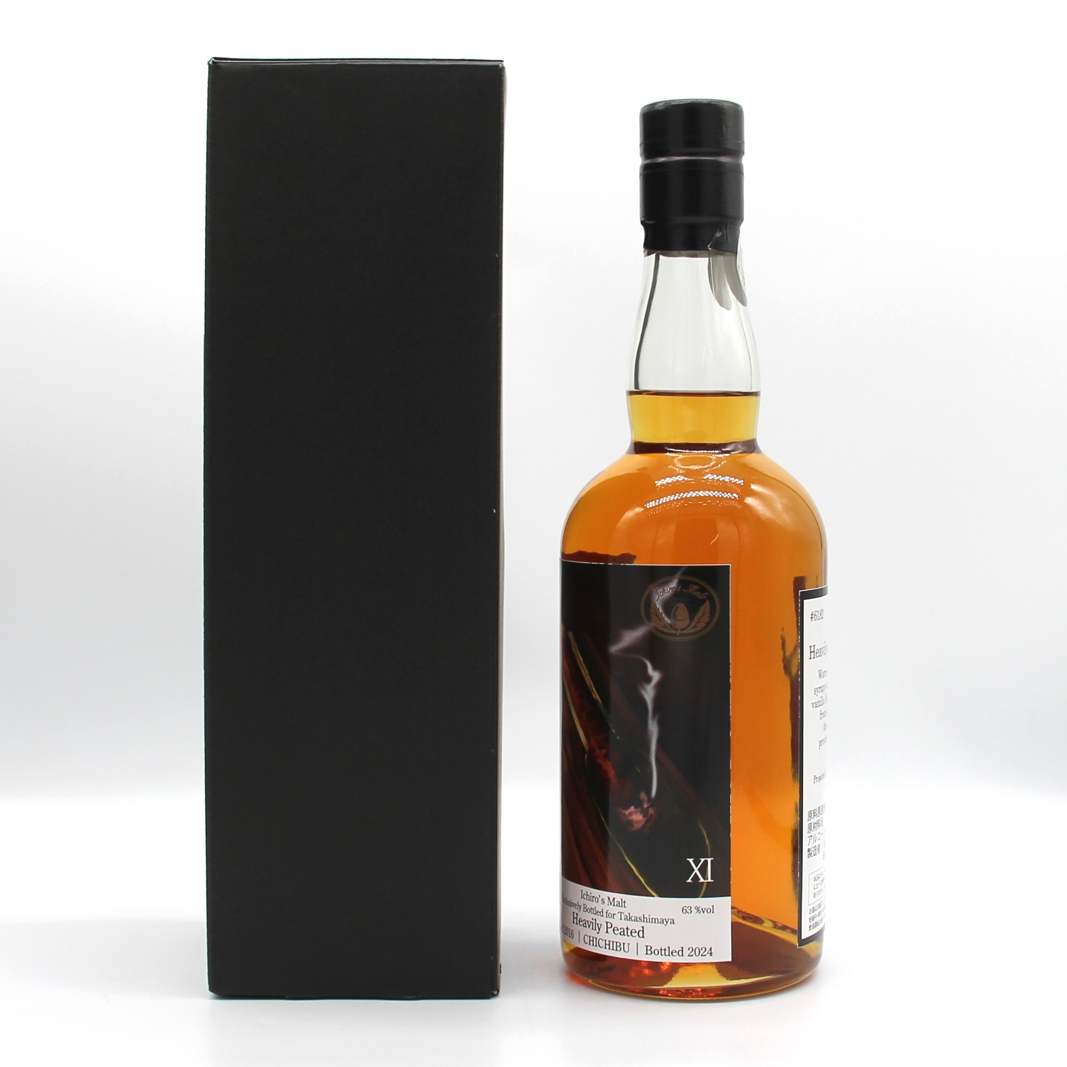 楽天市場】イチローズモルト ヘビリーピーテッド シガーラベル #6182