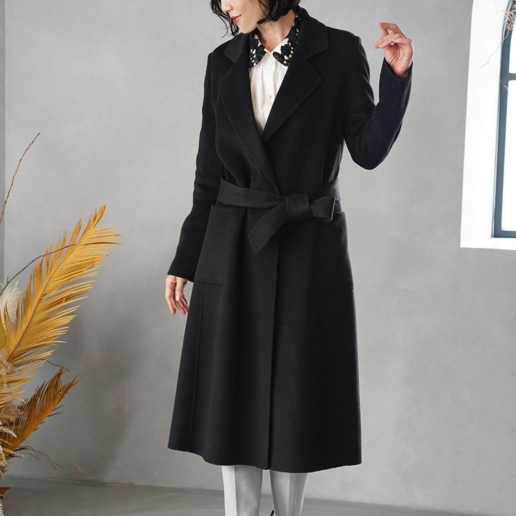 楽天市場】Filomo カシミヤ 100% コート レディース ガウン ロング