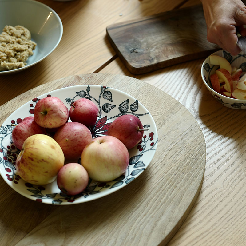 楽天市場】アラビア / ルノ オーバルプレート25cm フロストベリー