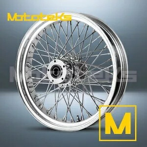 楽天市場】18インチ 18X3.5 60 スポーク ホイール ステンレス ハーレー