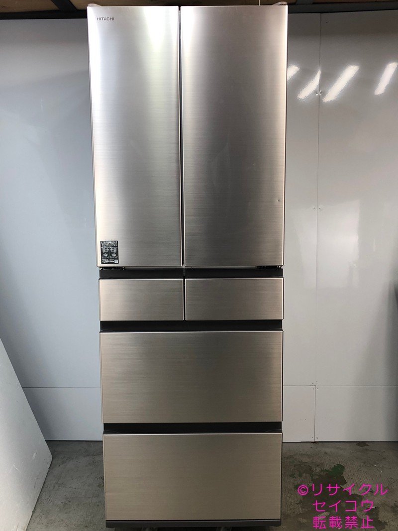 HITACHI 冷蔵庫 R-HWC54T シルバー 2024年 HITACHI 冷蔵庫 R-HWC54T