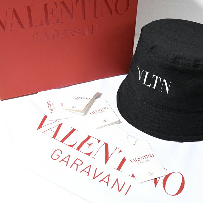楽天市場】VALENTINO ヴァレンティノ バケットハット バケハ 帽子 VLTN