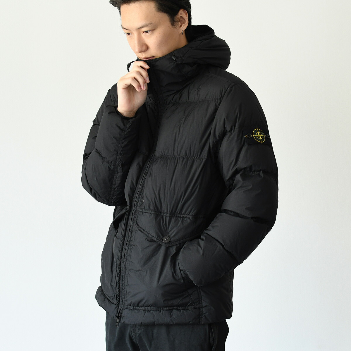 楽天市場】STONE ISLAND ストーンアイランド ダウン アウター 防風