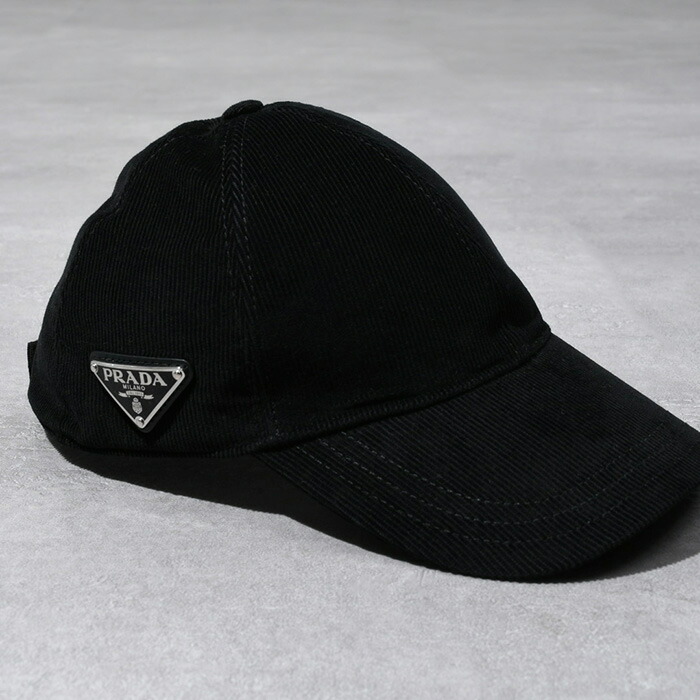楽天市場】PRADA プラダ 帽子 キャップ コーデュロイ 2HC2741JHC
