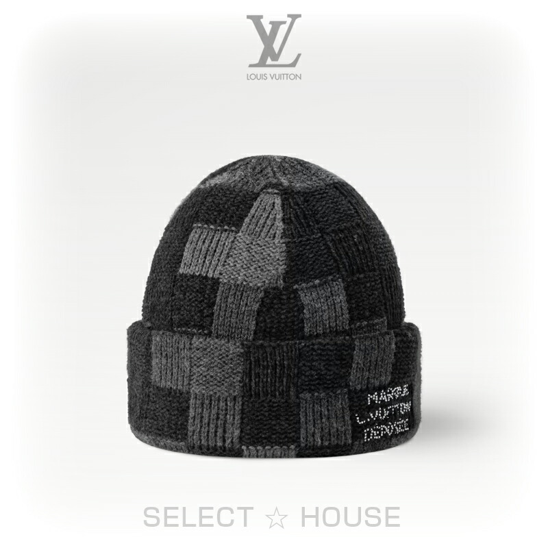 楽天市場】ルイヴィトン ダミエ（ニット帽｜メンズ帽子）：帽子<バッグ