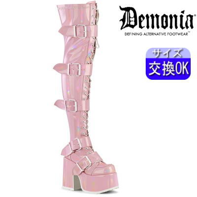 楽天市場】厚底ブーツ ピンクの通販