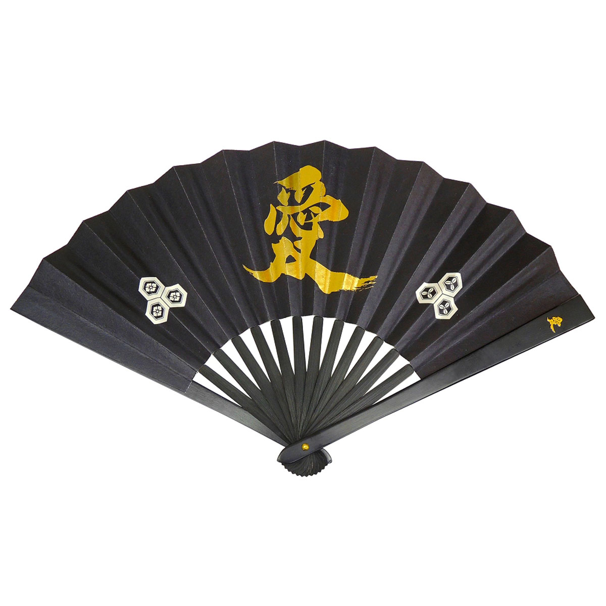 楽天市場】【P15倍 3/3〜3/11】尾形刀剣 鉄扇8寸 直江兼続・金家紋入