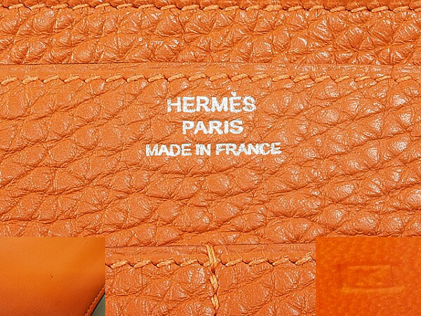 楽天市場】◇ミウラ◇エルメス ドゴンGM トゴ 二つ折り長財布 □K刻印