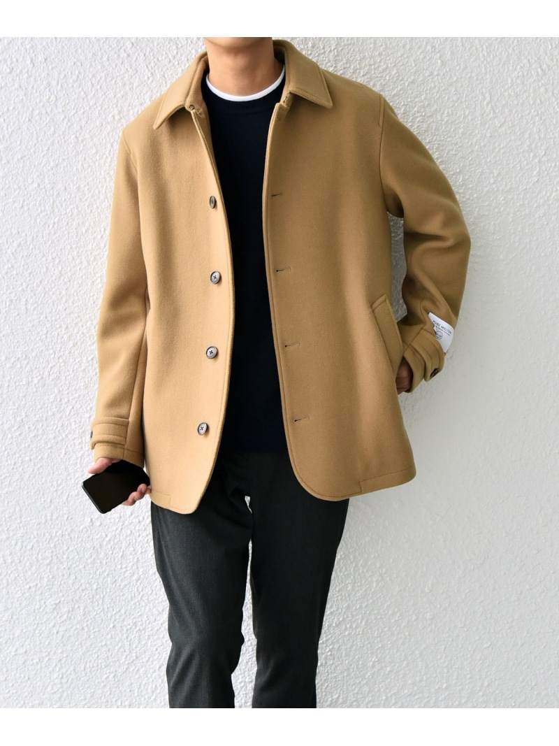 楽天市場】SHIPS any: PURE WOOL MELTON シングル Pコート◇ SHIPS any