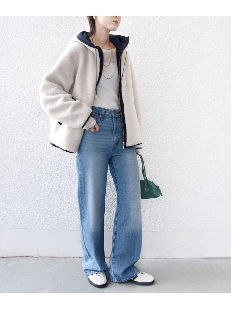 楽天市場】【WEB限定】ボア 配色 フード ブルゾン SHIPS WOMEN