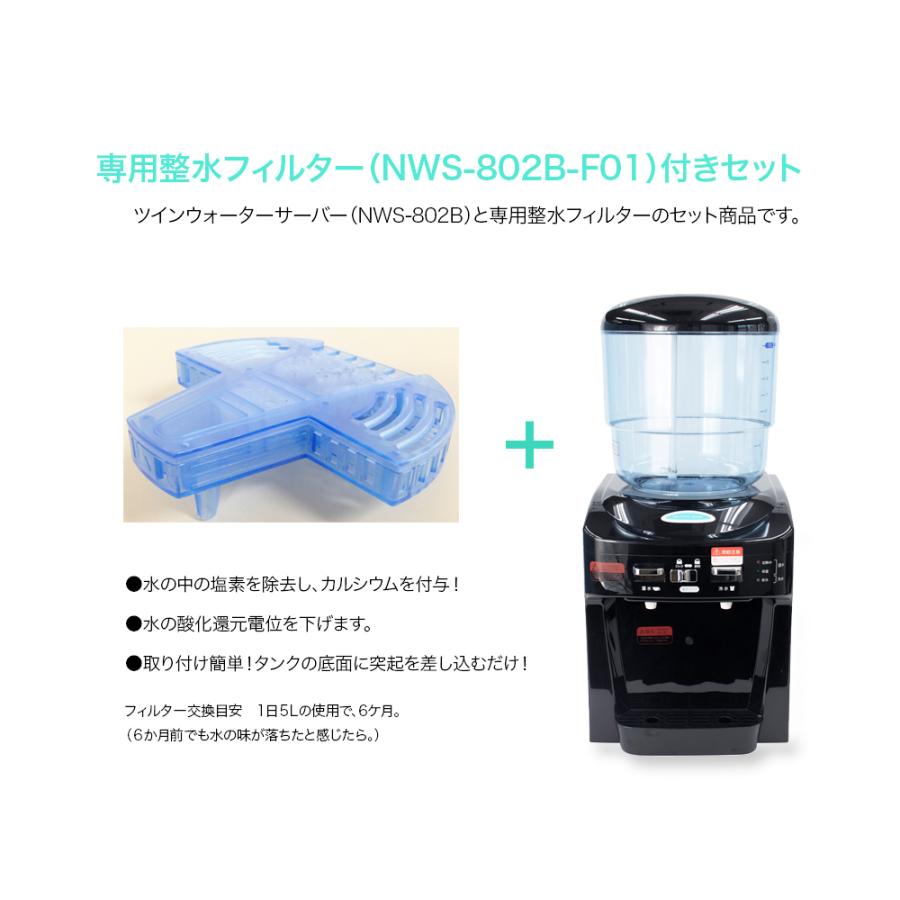 楽天市場】TWINS ツイン ウォーターサーバー NWS-802ーF01 整水