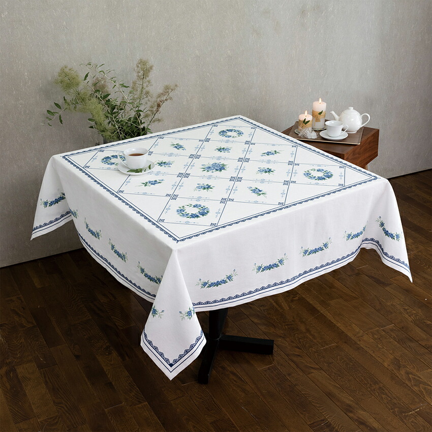 楽天市場】オリムパス クロスステッチキット オノエ・メグミ ブルー