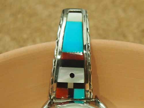 楽天市場】インディアンジュエリー・ズニ族 サンフェイスインレイ