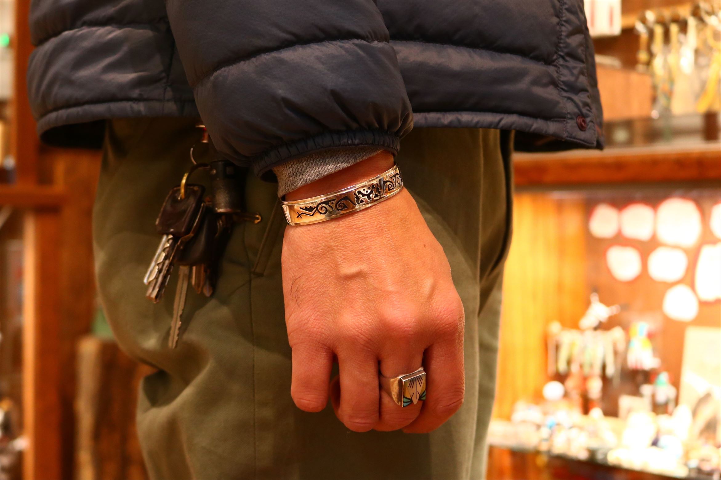 楽天市場】インディアンジュエリー ホピ族 Augustine Mowa Jr