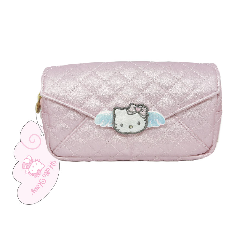 楽天市場】ハローキティ 90s エンジェルキルティングラブレターポーチ
