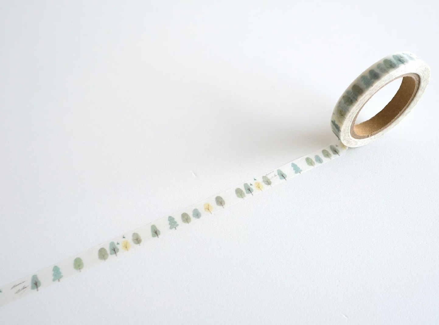 楽天市場】ヨハク マスキングテープ 7mm yoh_L-024 アオノモリ