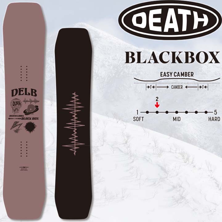 楽天市場】24-25 DEATH LABEL デスレーベル BLACK BOX ブラック