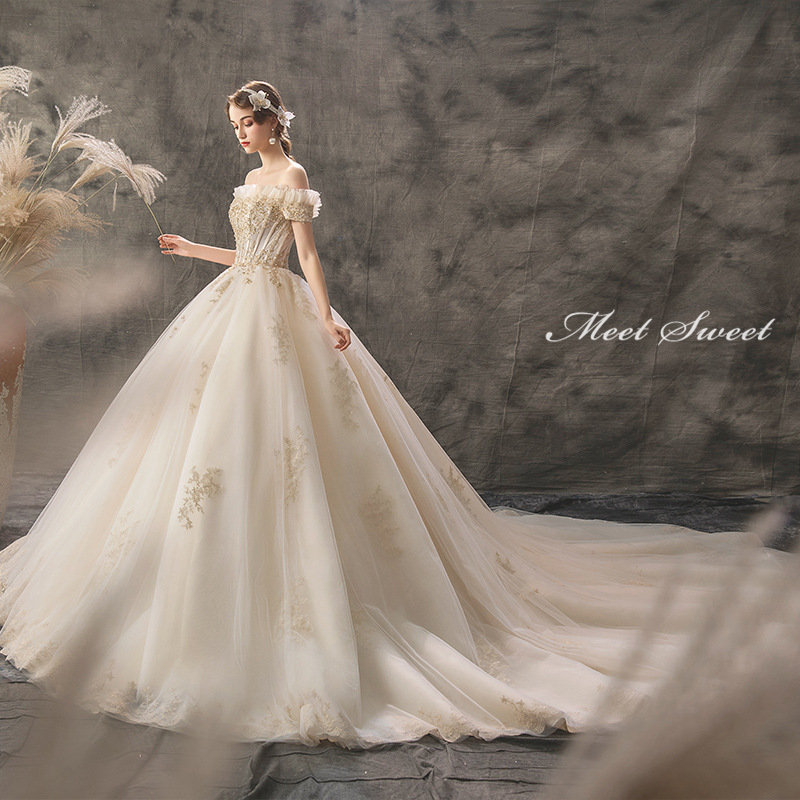 楽天市場】ウェディングドレス シャンパン 二次会ドレス 結婚式 披露宴