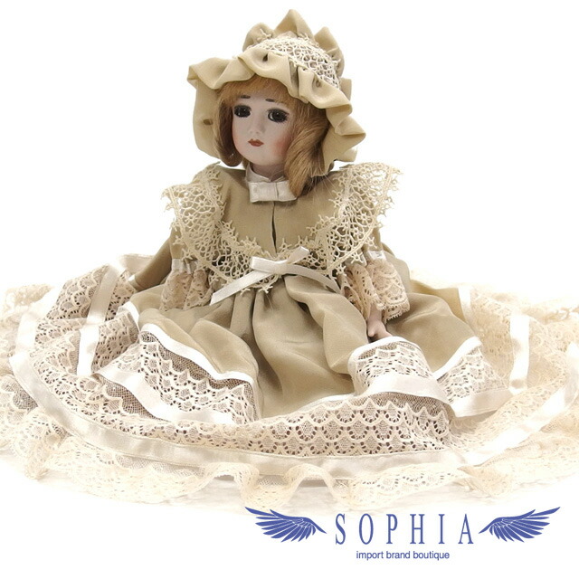 楽天市場】ビスクドール H28cm made in Italy【未使用品】【送料無料