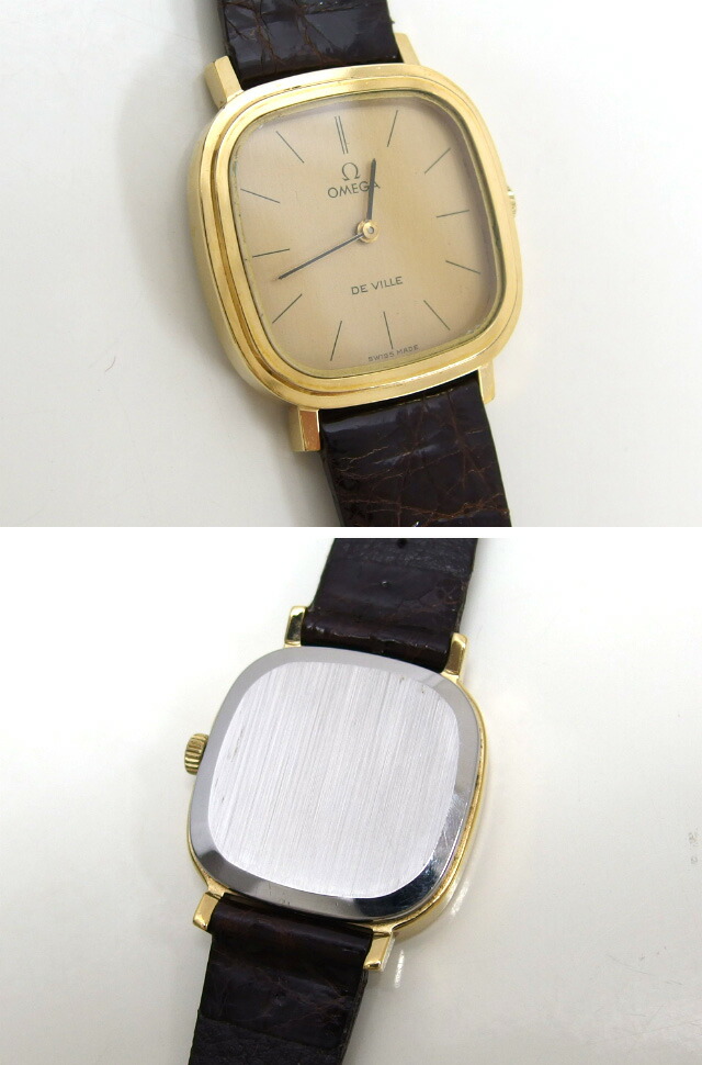 楽天市場】オメガ デビル スクエアケースウォッチ 手巻き 【訳あり