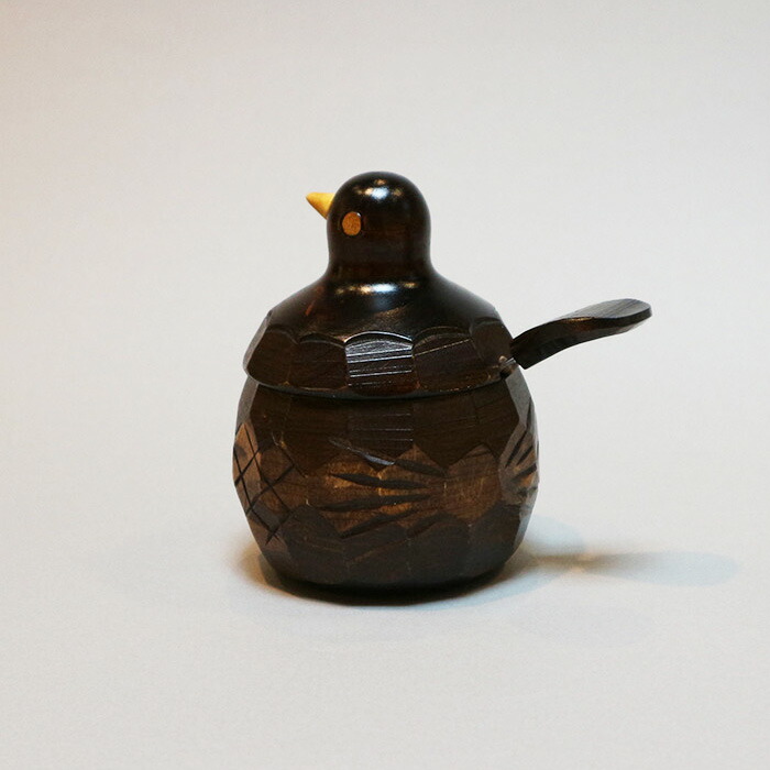 楽天市場】鳩の砂糖壺 【鳩シリーズ】 信州の木彫ー農民美術ー 伝統