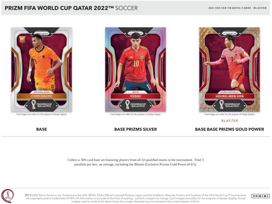 楽天市場】2022 Panini Prizm FIFA World Cup Qatar Soccer Card