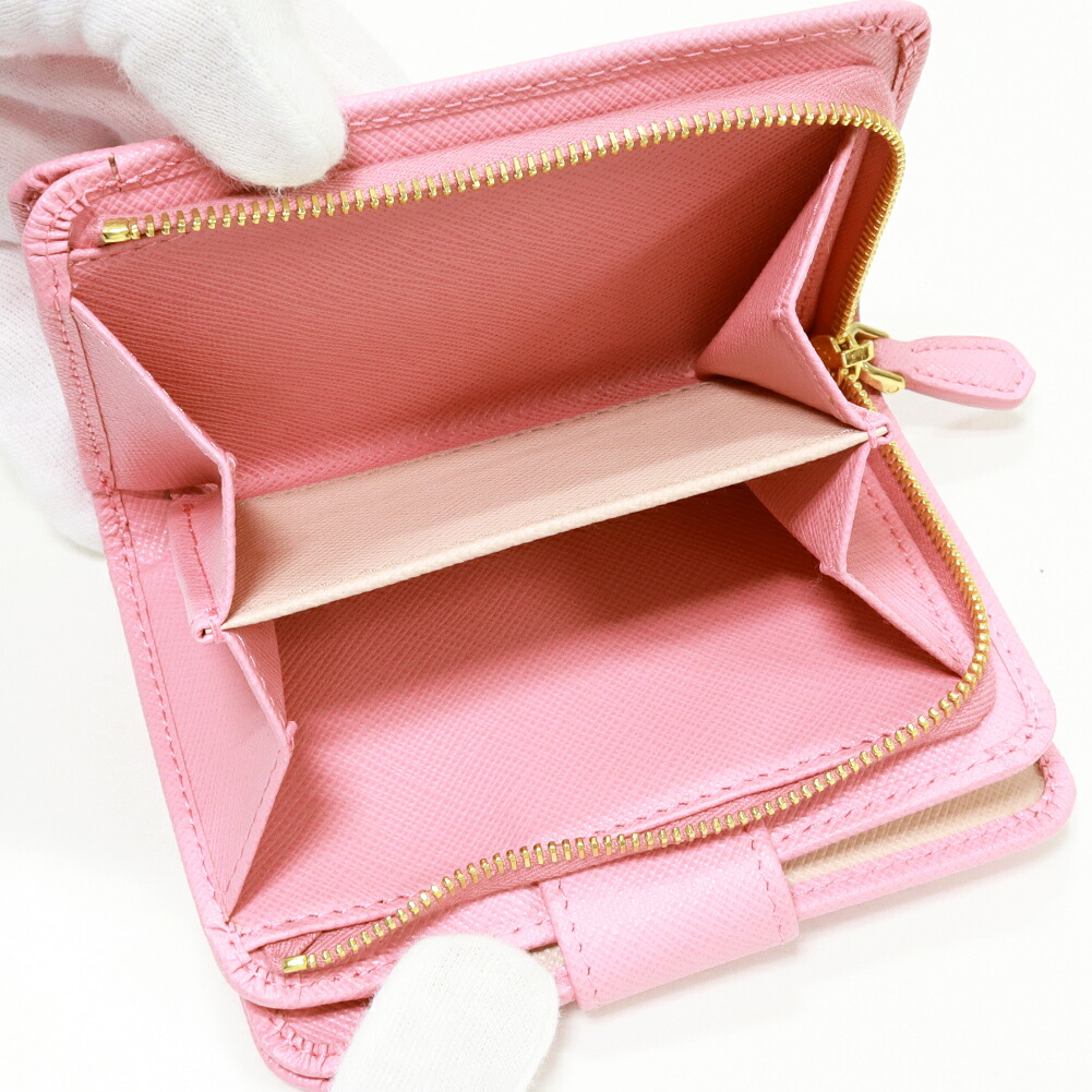 楽天市場】プラダ L字ファスナー二つ折り財布(小銭入れあり