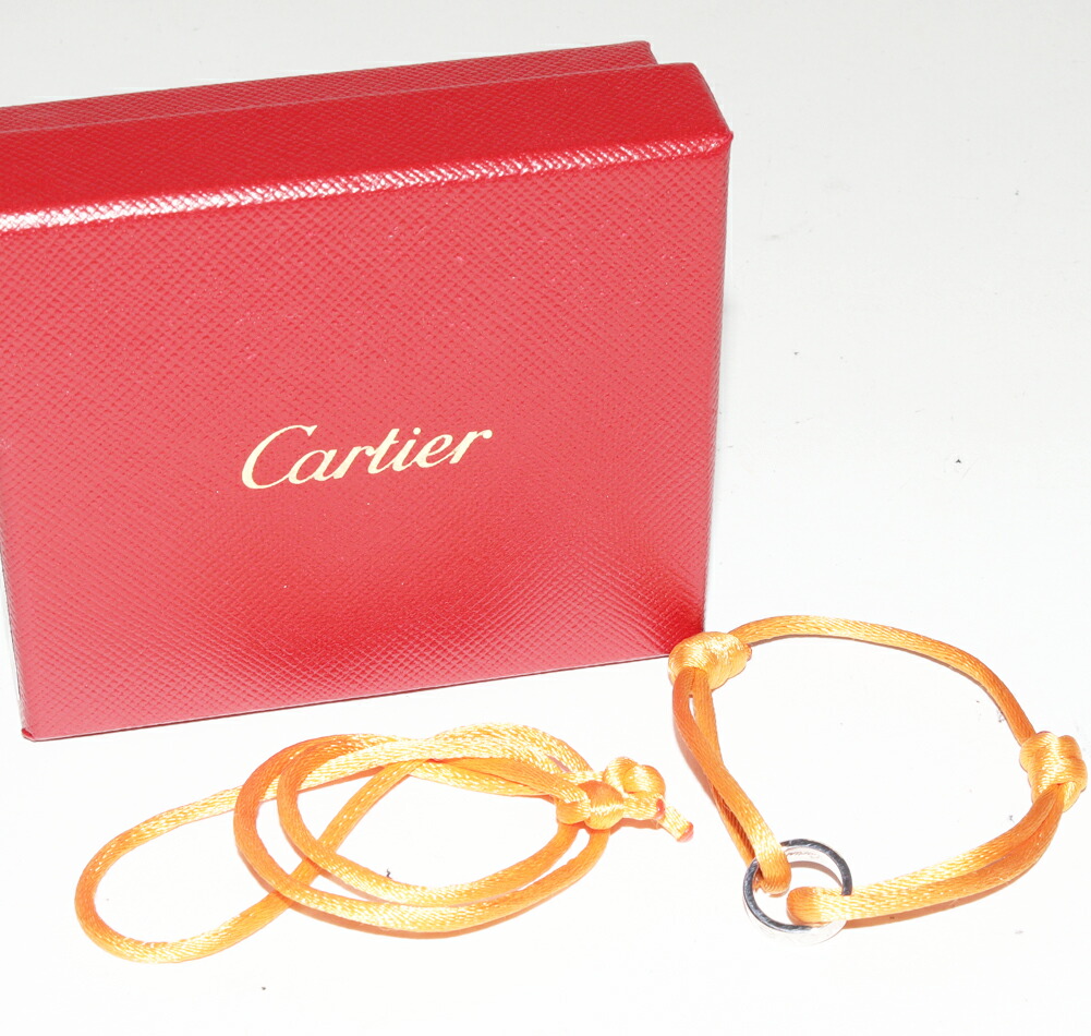 楽天市場】カルティエ ブレスレット K18WG ラブチャリティ