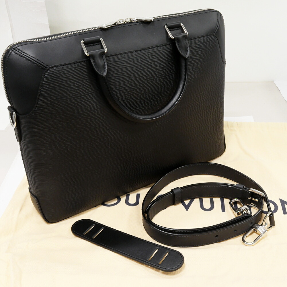 楽天市場】ルイヴィトン ブリーフケース ビジネスバッグ エピ ノワール