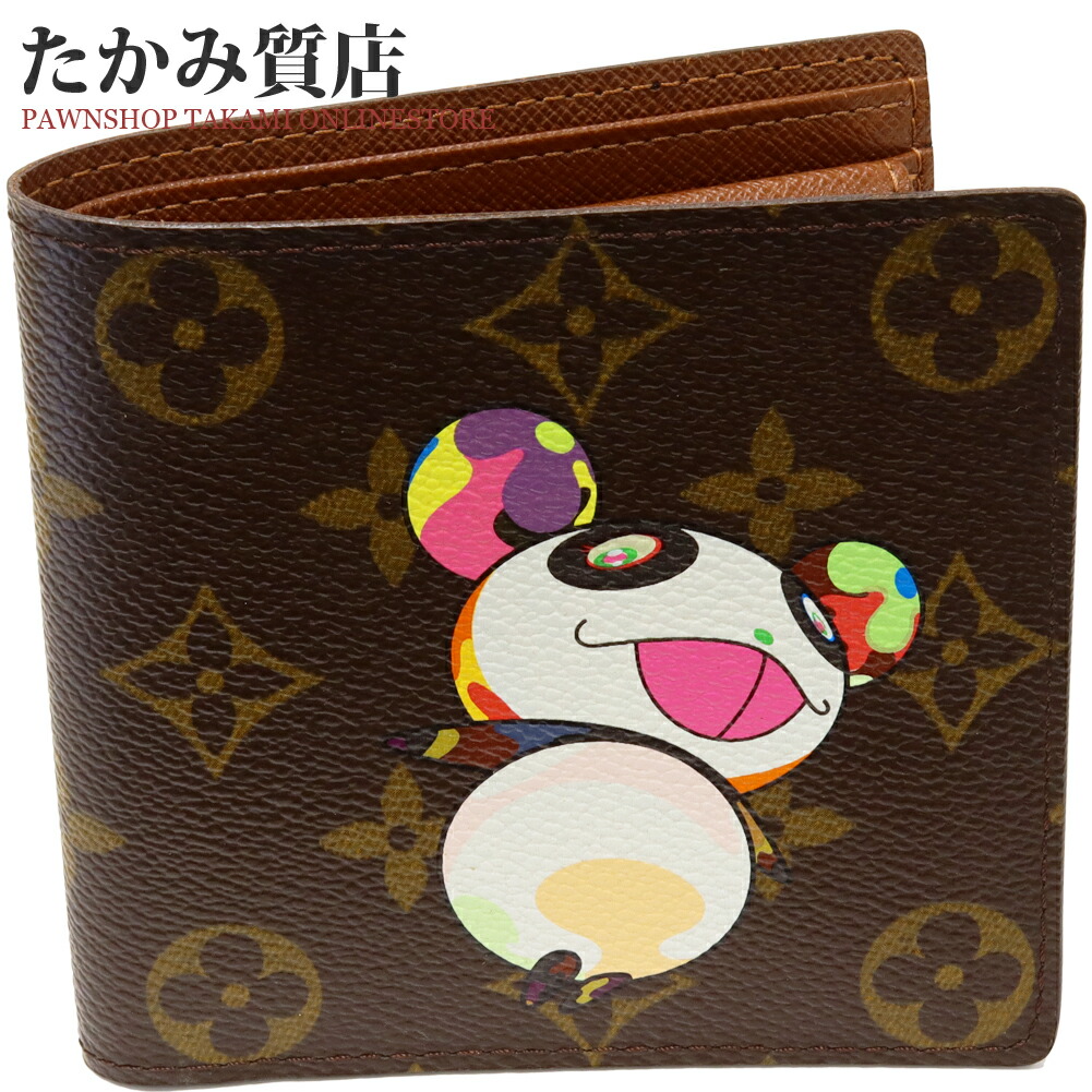 楽天市場】ルイヴィトン 二つ折り財布(小銭入れあり) モノグラムパンダ