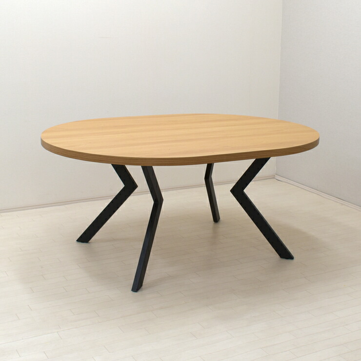 楽天市場】工場アウトレット品 オーバルテーブル 幅160cm 高さ71.5cm 2