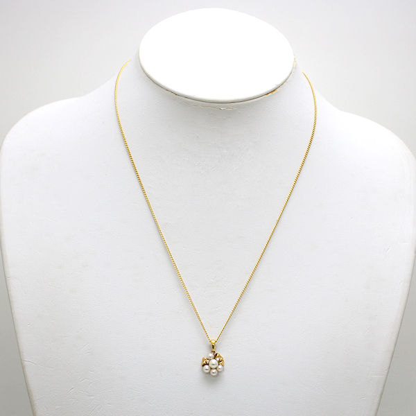 楽天市場】TASAKI 田崎真珠 ペンダントトップ K18YG リボン 18金