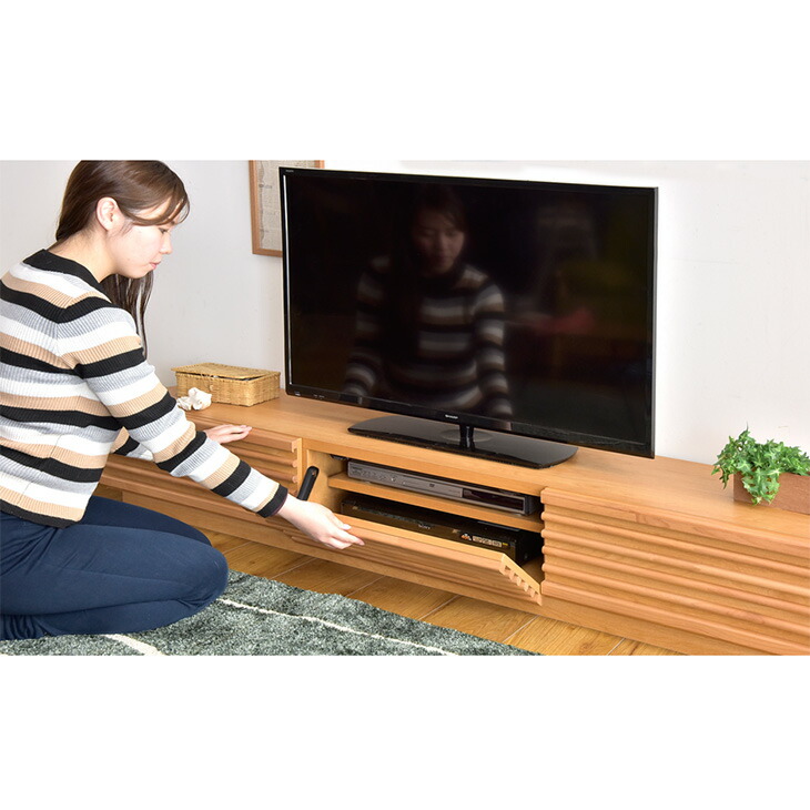 楽天市場】テレビ台 ローボード テレビボード 210 国産 完成品