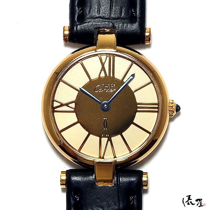 楽天市場】【希少品】 カルティエ マストヴァンドーム SM ゴールド4