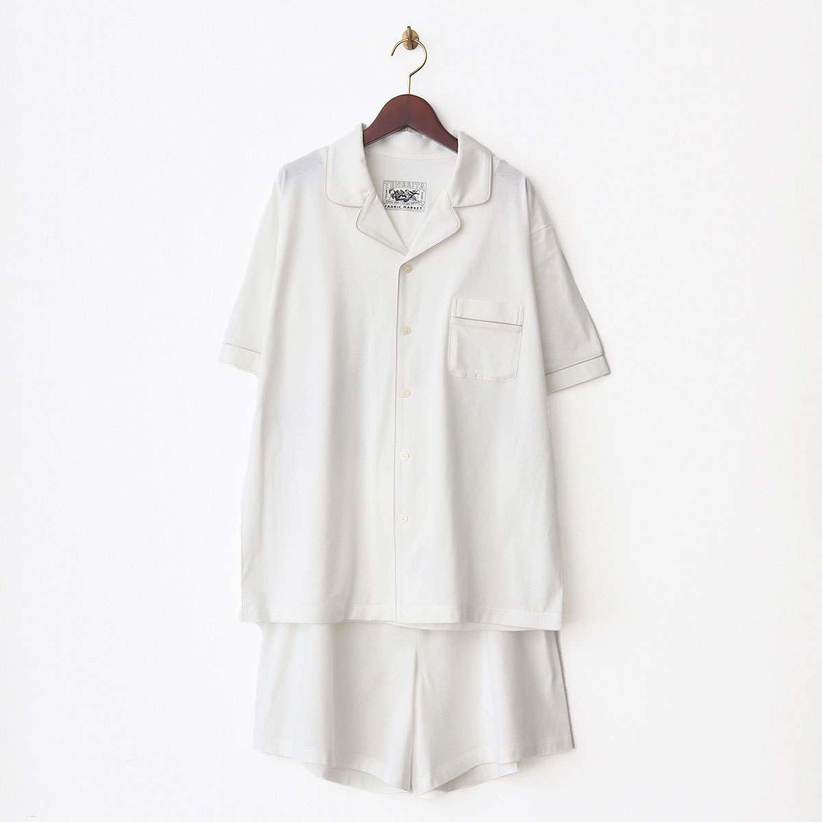 楽天市場】【 TENERITA 公式 】 プレーンジャージパジャマ半袖ハーフ