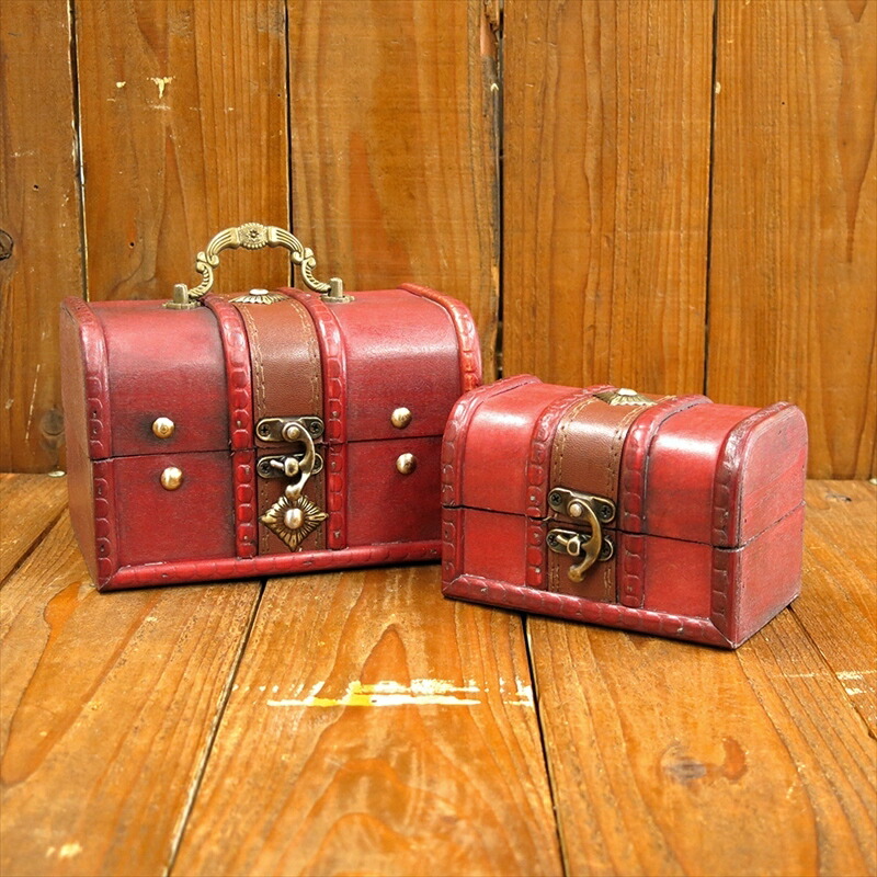 楽天市場】アメリカン雑貨 トレジャーボックス 宝箱 海賊 アンティーク