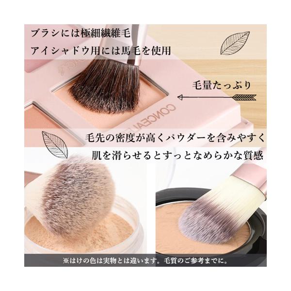 楽天市場】2個セット メイクブラシ メイクブラシセット ケース セット