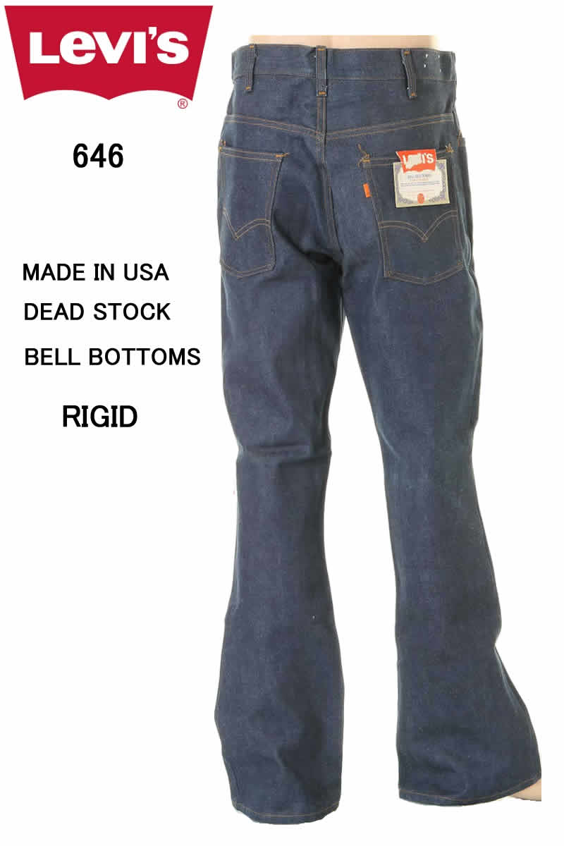 楽天市場】LEVI'S MADE IN USA BELL BOTTOMS JEANS リーバイス 646
