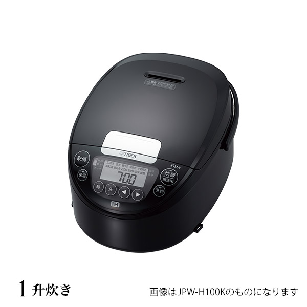 楽天市場】炊飯器 タイガー IH炊飯器 1升炊き JPW-H180 K ブラック