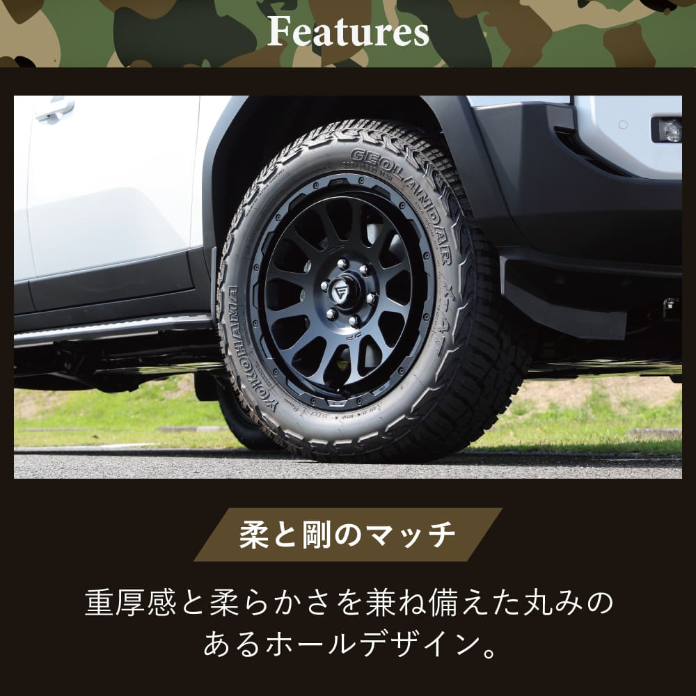 楽天市場】【取付対象】 16インチ DELTA FORCE OVAL 16x7J 5/114.3 +42