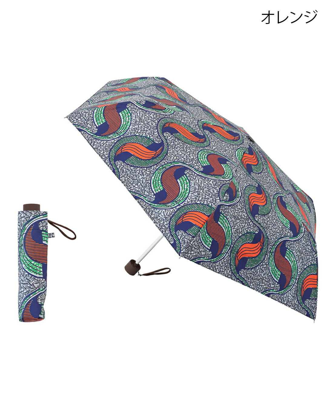 楽天市場】アフリカンプリント折り畳み傘【WEB限定】 ／ 傘 晴雨兼用